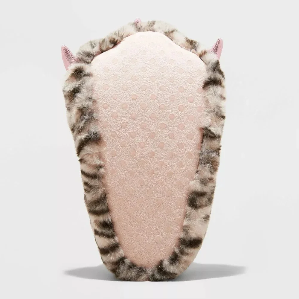 NEW WITH TAGS Kids' Kelsi Monster Foot‎ Character Slippers Pink 2–3